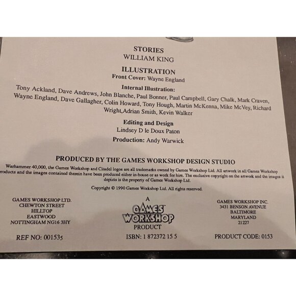 WAAARGH THE ORKS! Original 1990 Edition (not reprint) Games Workshop, 98 pages - Picture 11 of 16